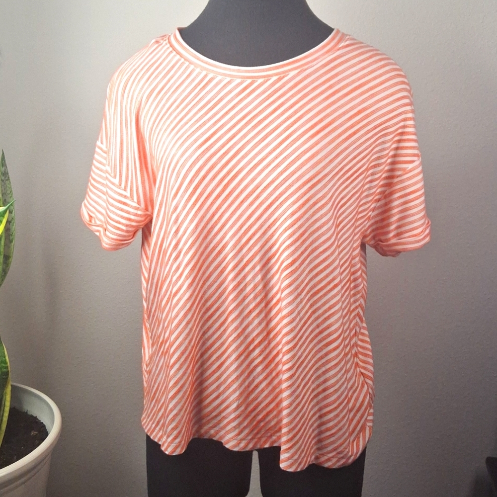 Lou & Grey Women's Striped T-shirt size M
